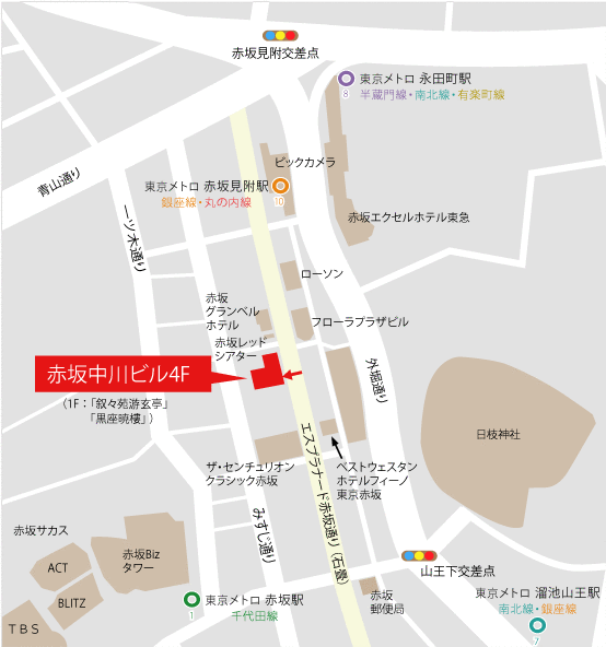 三井業際ヒューマンアセット　近隣ご案内図